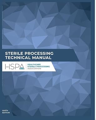 Sterile Processing Technical Manual (CRCST), 9th Edition