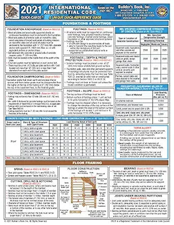 2021 International Residential Code (IRC)